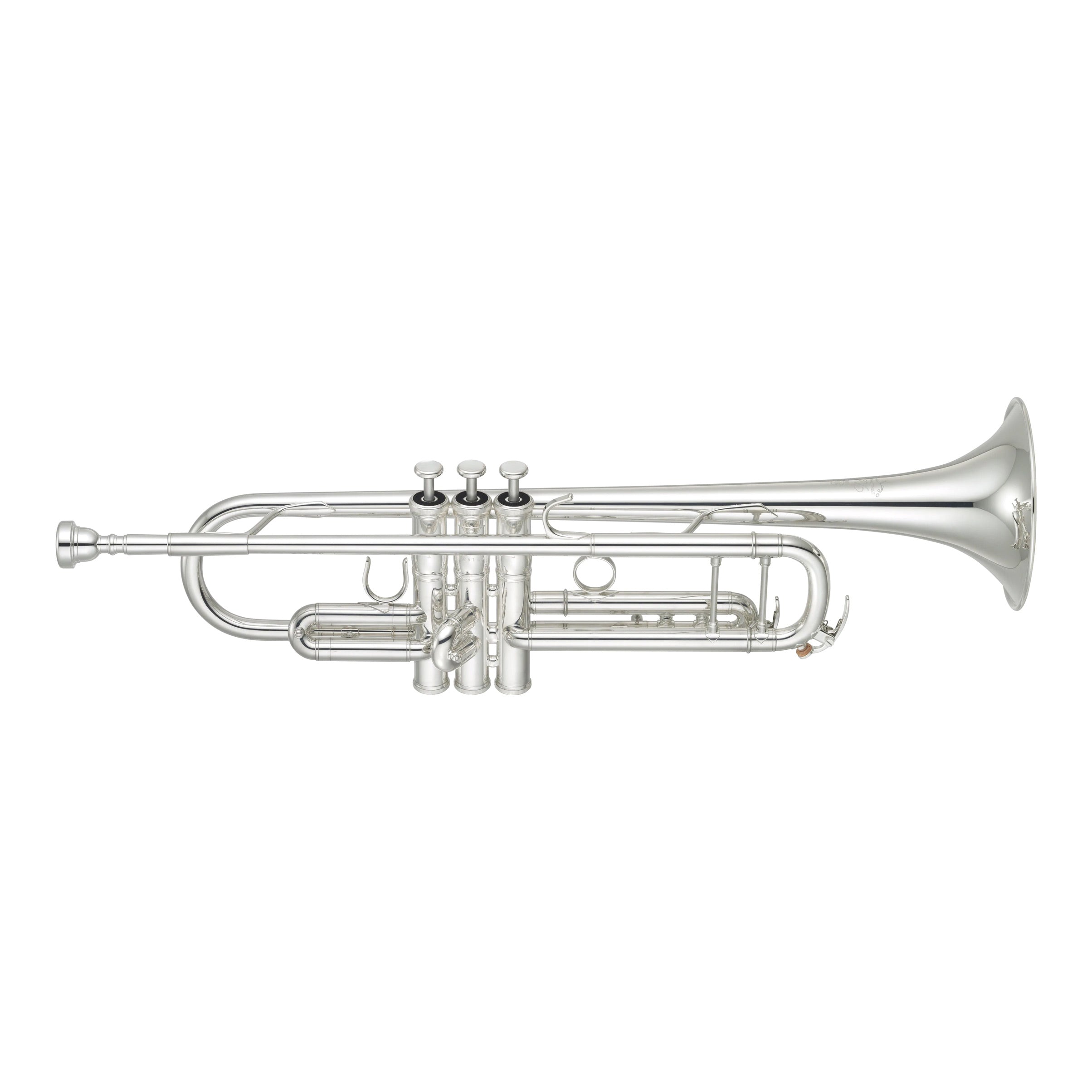 Yamaha YTR8335G Custom Xeno Bb trumpet outfit - Silver plated