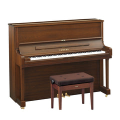 Yamaha YUS1 upright piano – Satin American Walnut