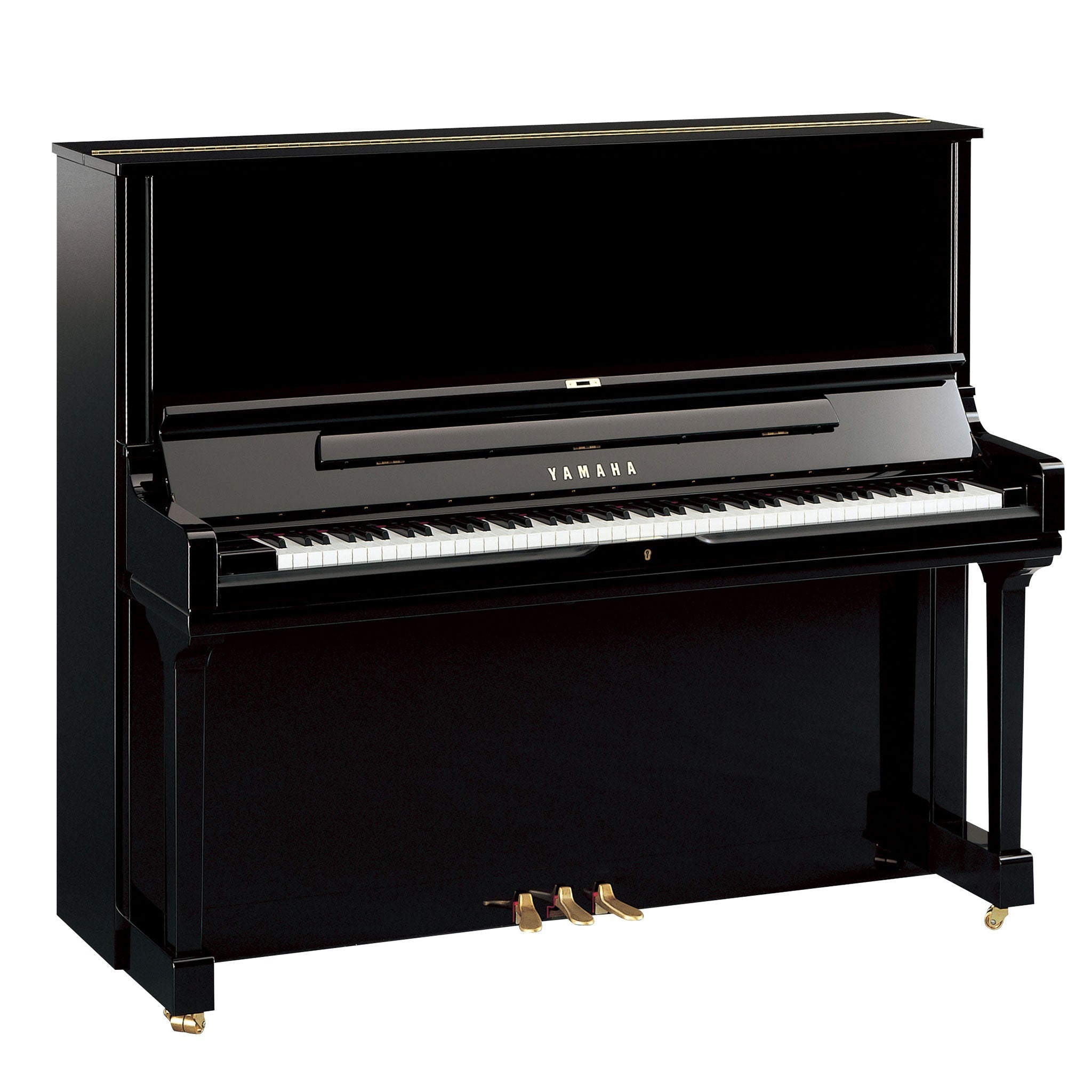 Yamaha YUS3 upright piano – Polished Ebony
