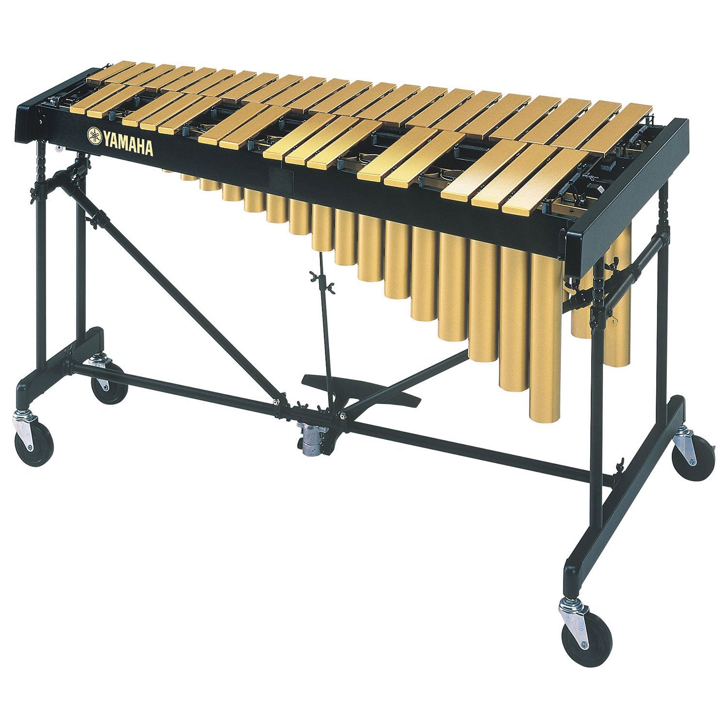 Yamaha 3 octave vibraphone in gold mirror finish