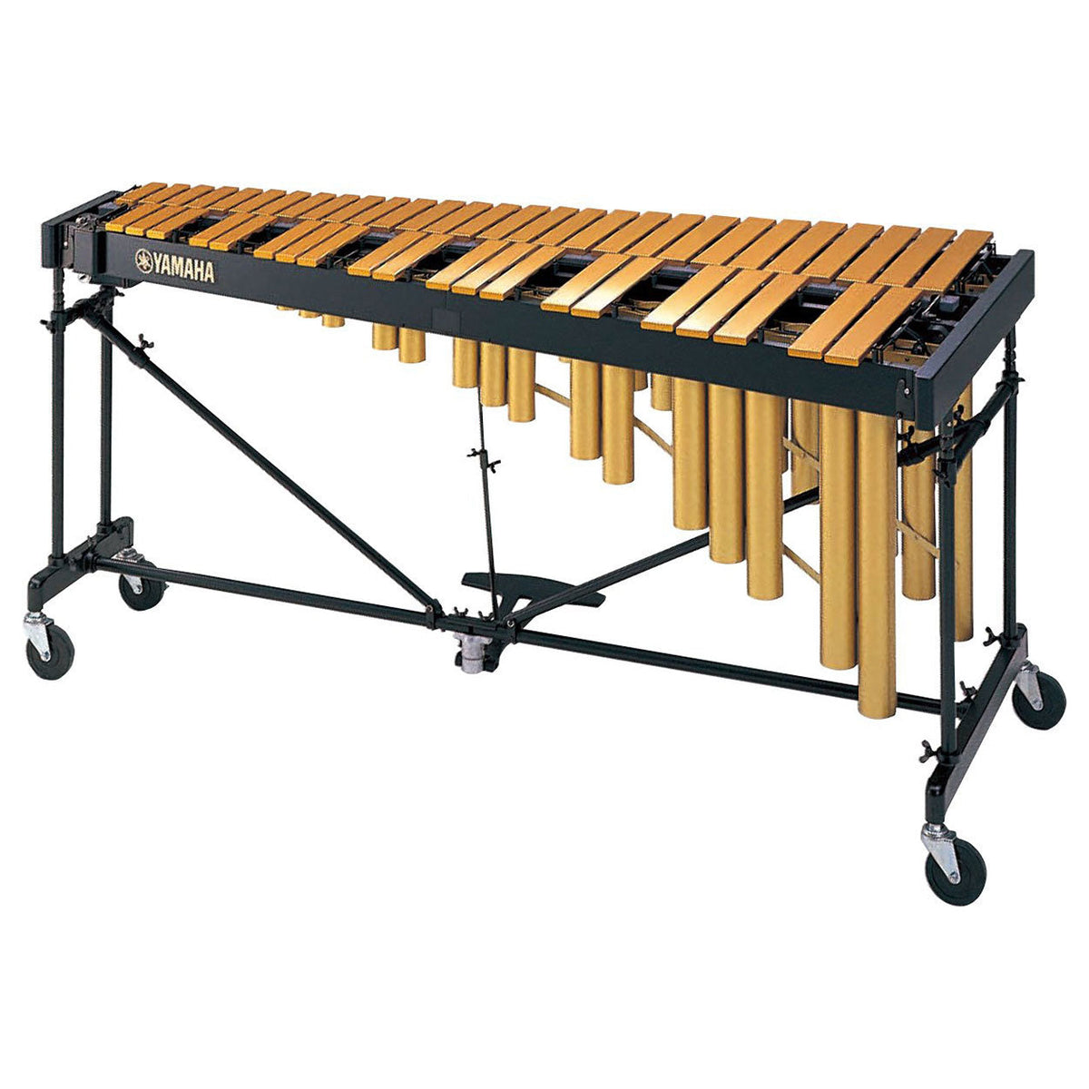 Yamaha 4 octave vibraphone in gold satin finish