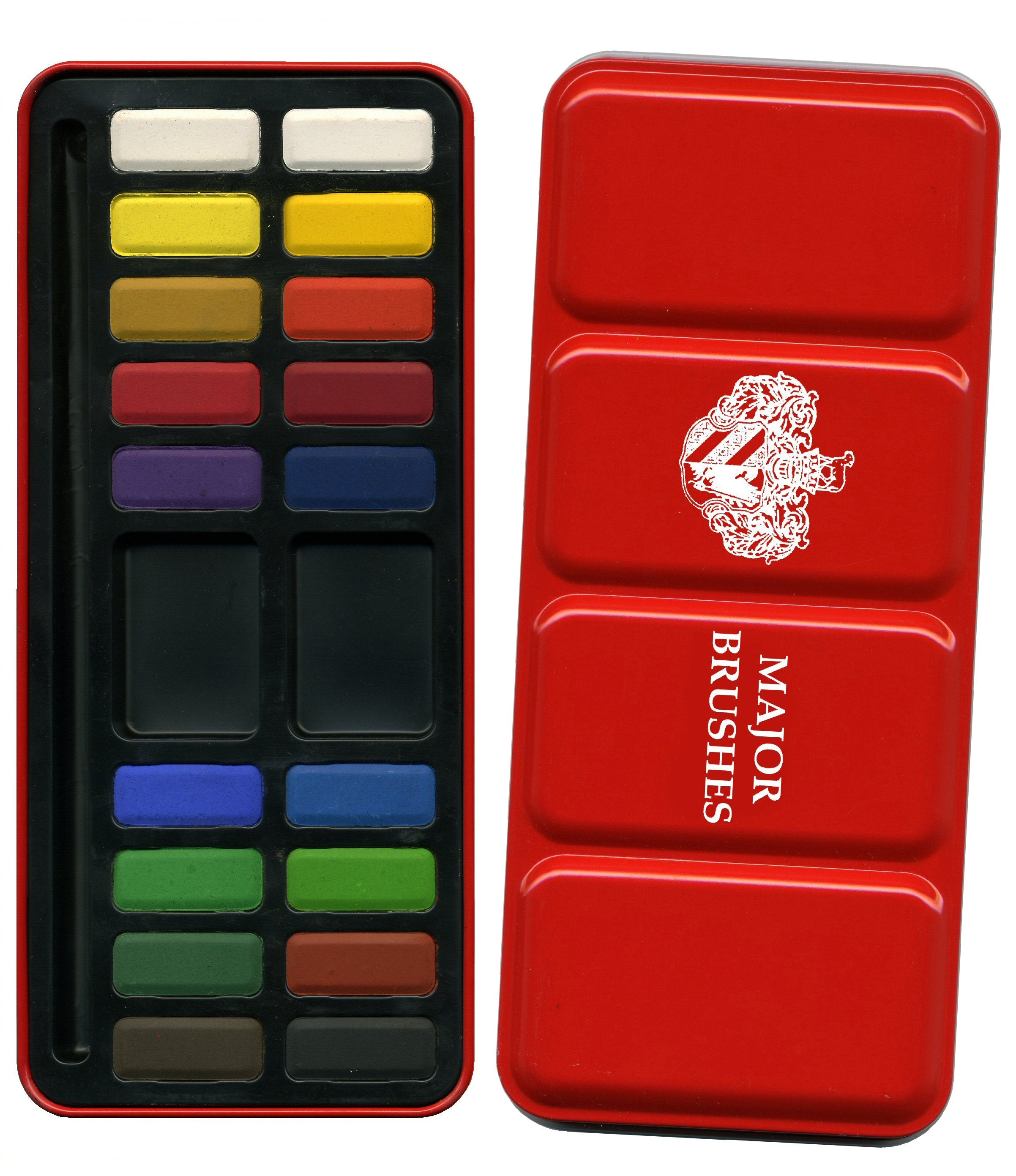 18-block Watercolour Tin