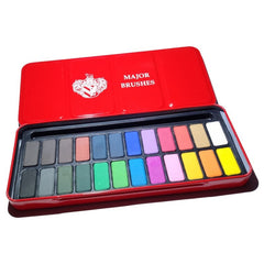 24-block Watercolour Tin