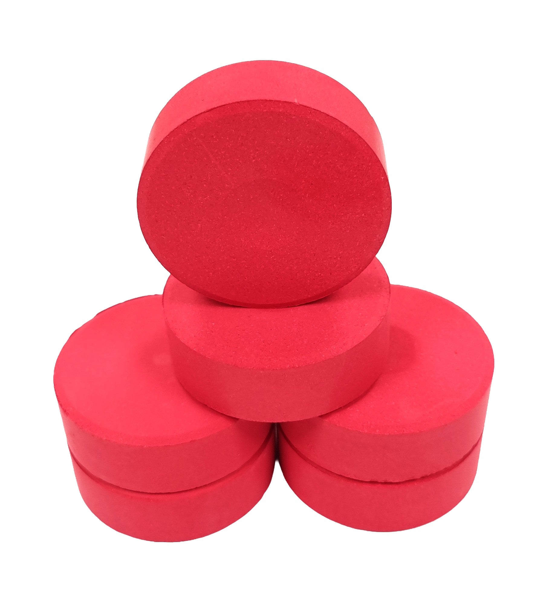 Red Colour Blocks Large Pk 6