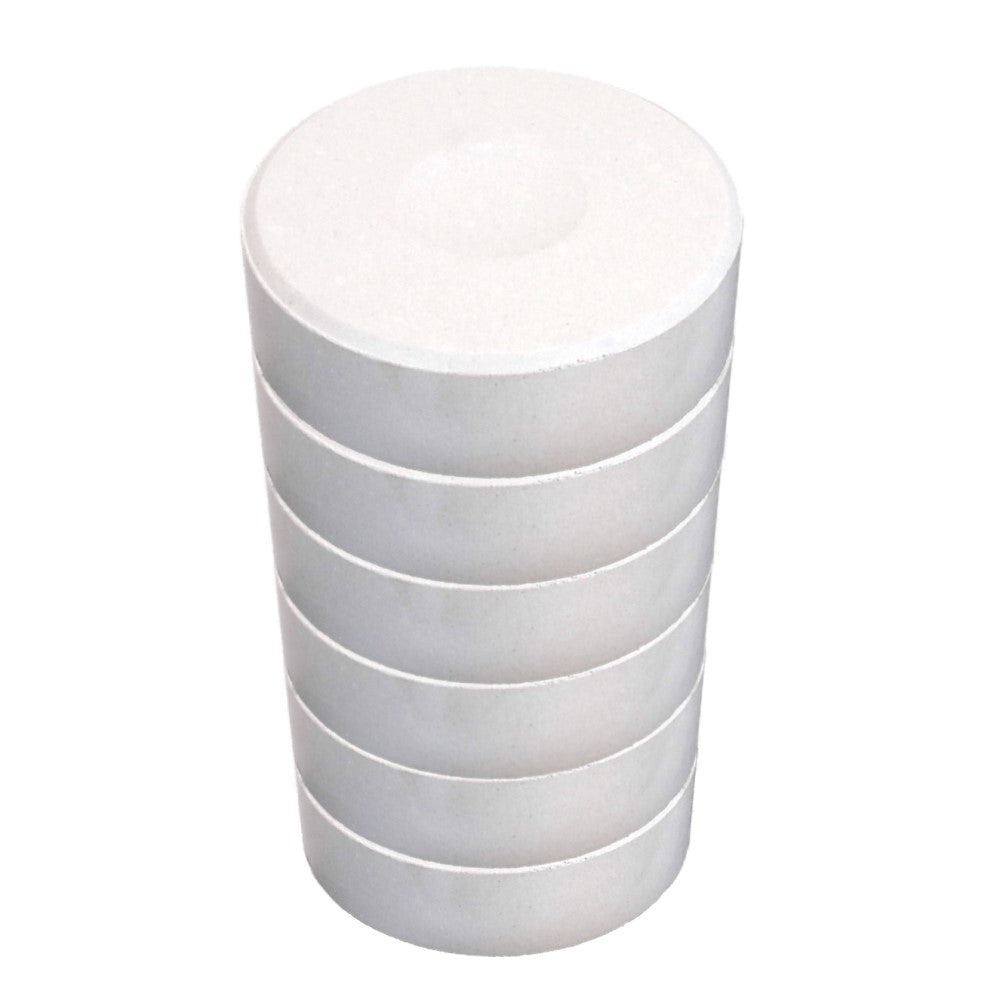 White Paint Blocks Large Pk 6