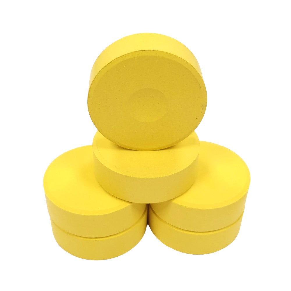 Yellow Paint Blocks Large Pk 6