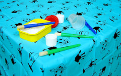 Plastic Tablecloth 1.5m x 1.5m
