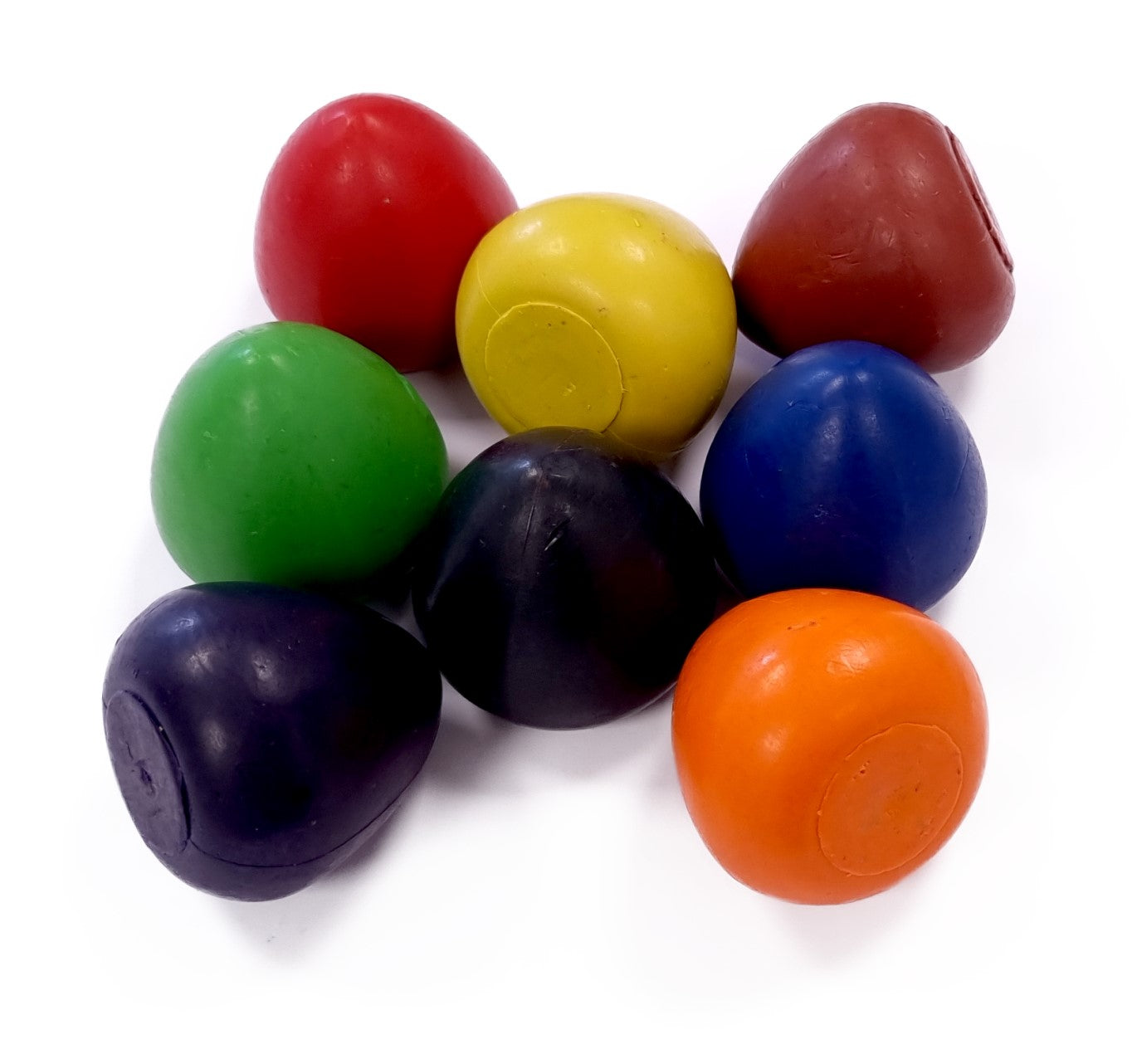 Wax Eggs Set of 8 colours