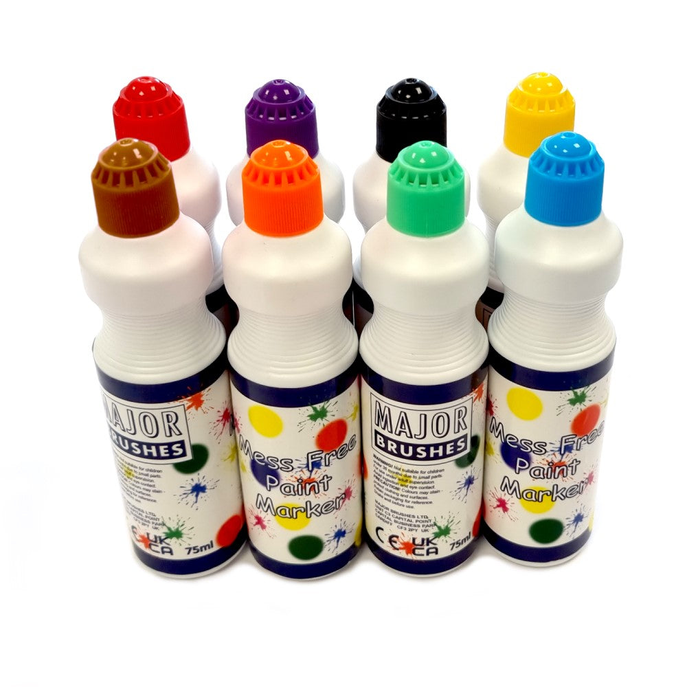 Mess Free Paint Markers Pack 8