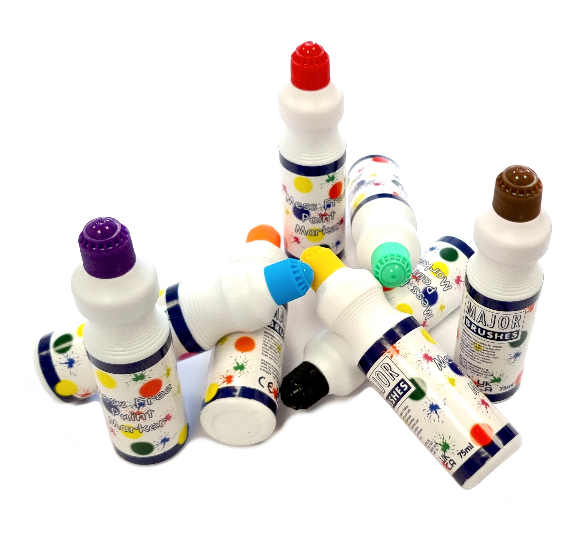 Mess Free Paint Markers Pack 8