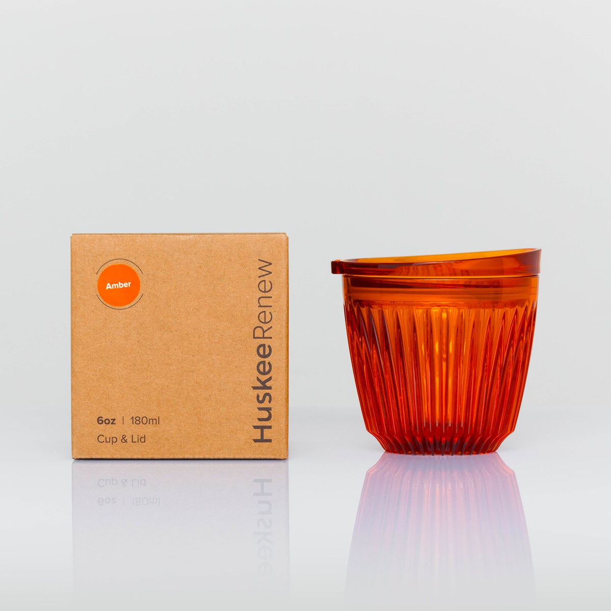 6oz HuskeeRenew Cup with Lid - Amber