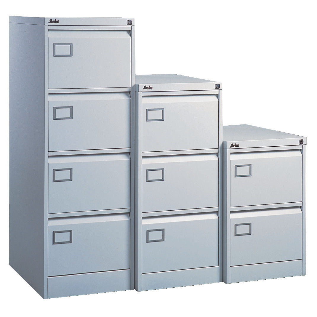 Cabinet Filing 4 Drawer Black
