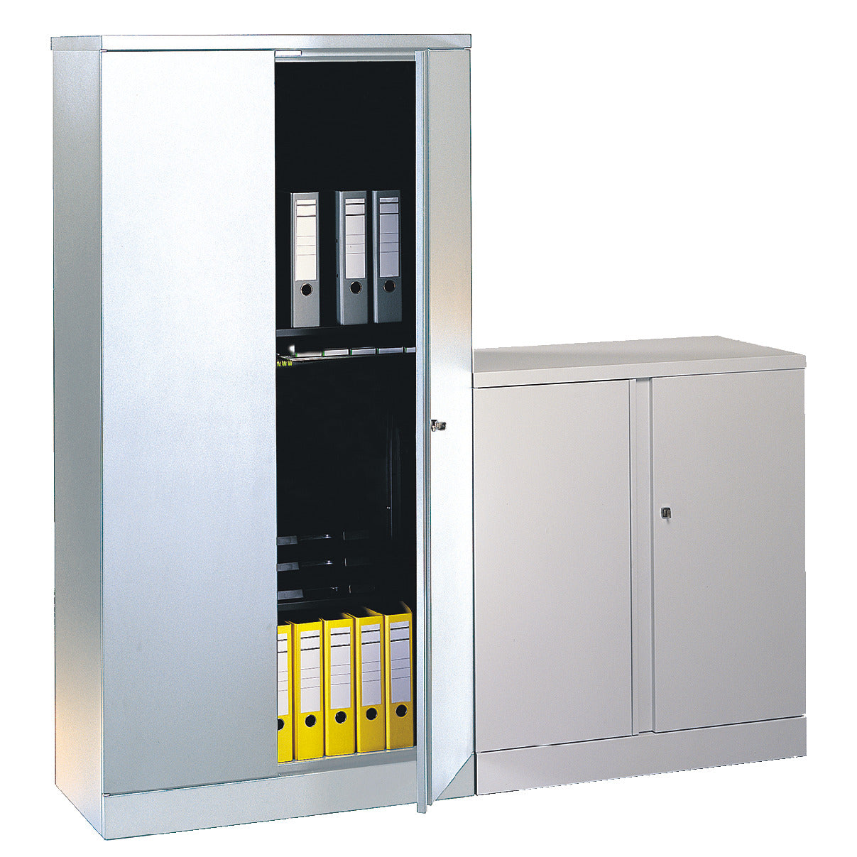 Cupboard 1800 Double Door Grey