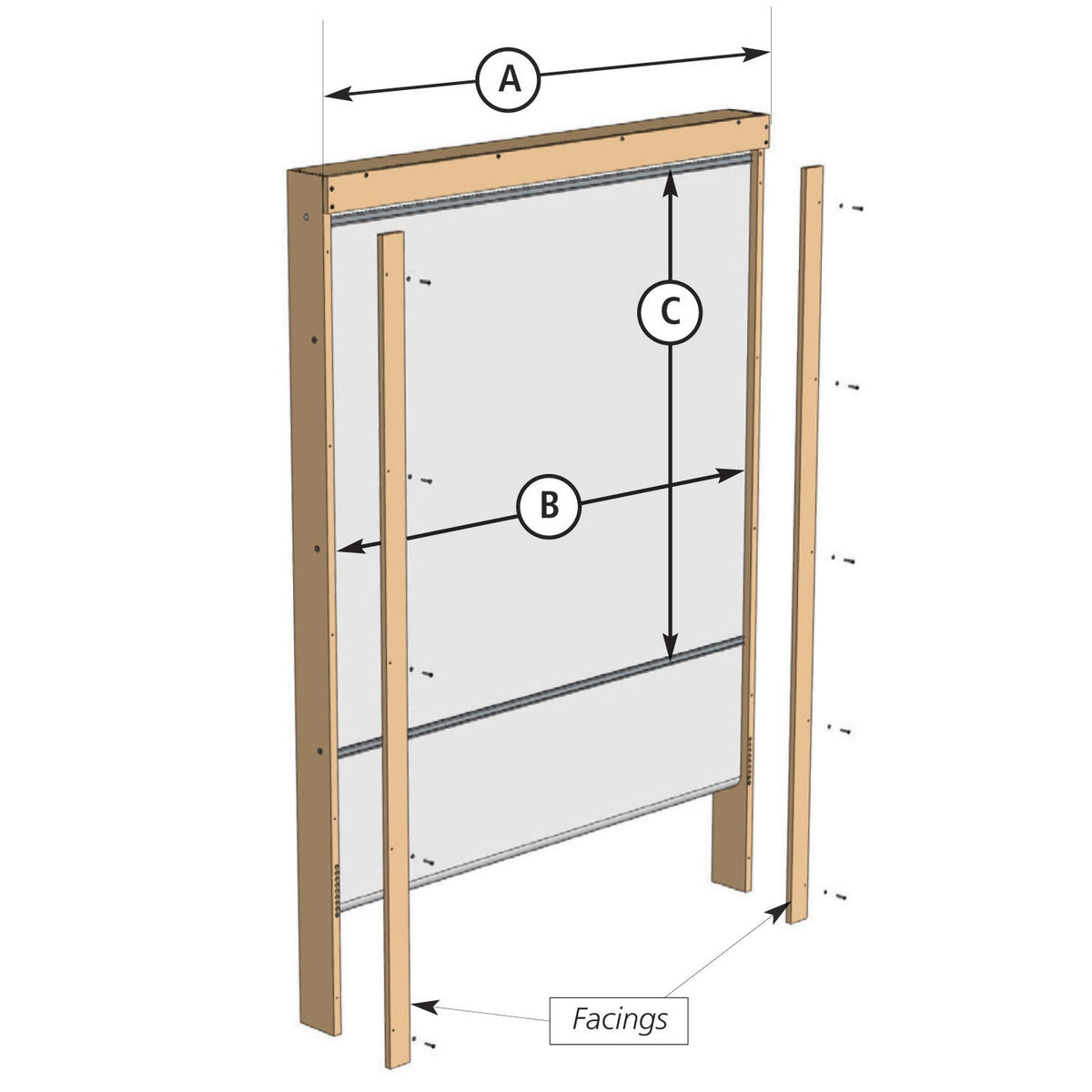 Rollerboard Replacements 1200Mm