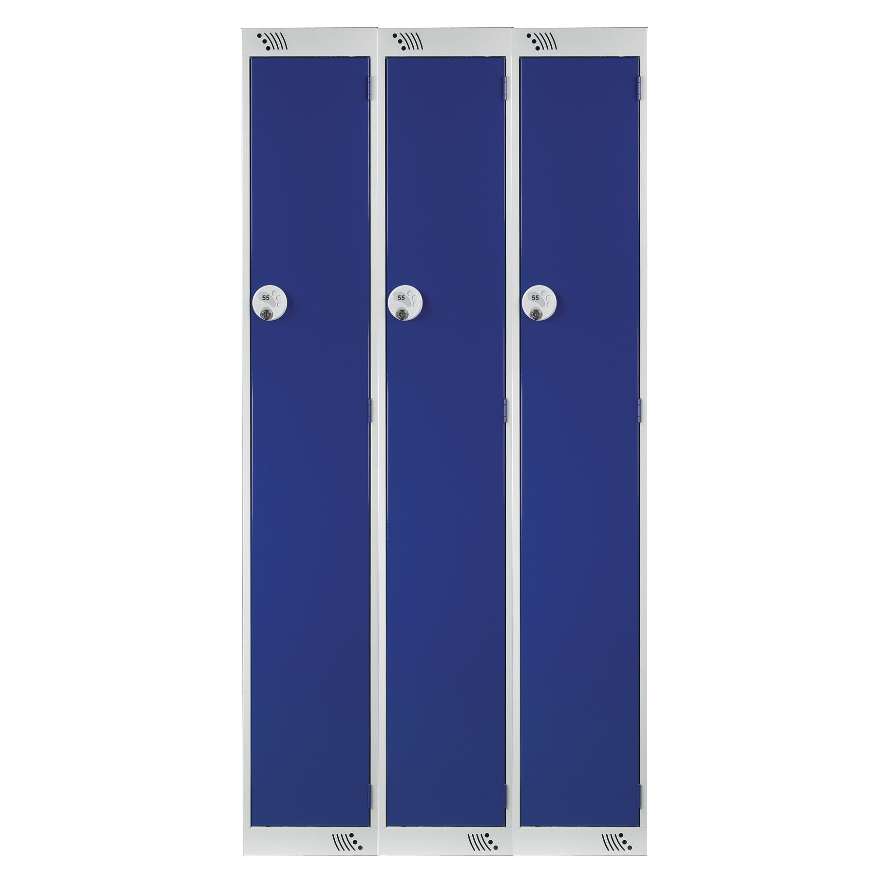 Locker Nest 3 Key Lock-Blue Doors
