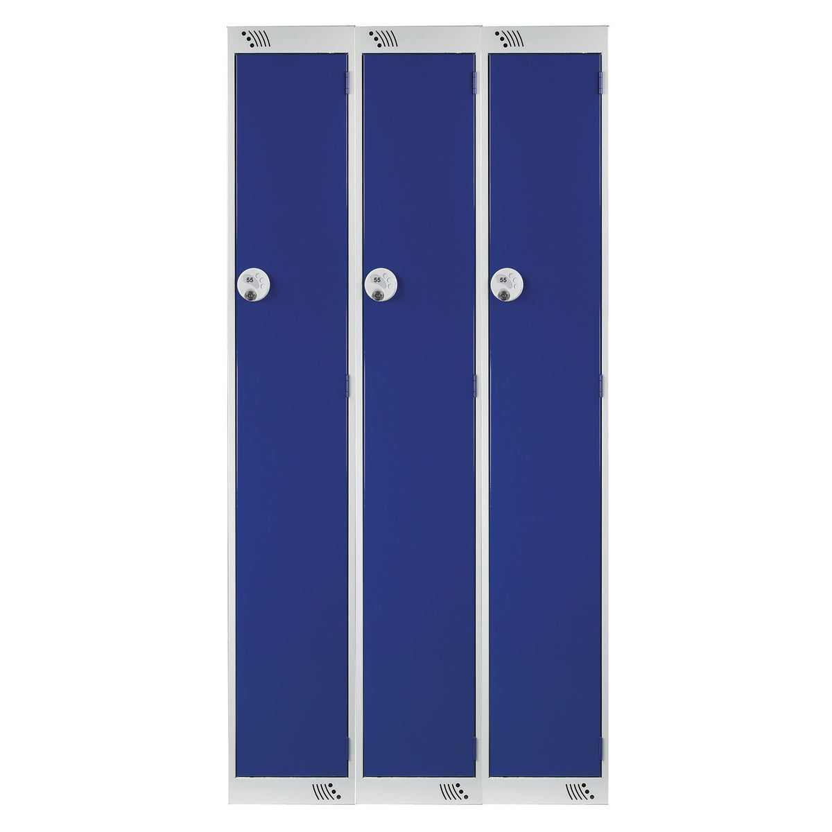 Locker Nest 3 Key Lock-Blue Doors