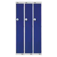 Locker Nest 3 Key Lock-Blue Doors