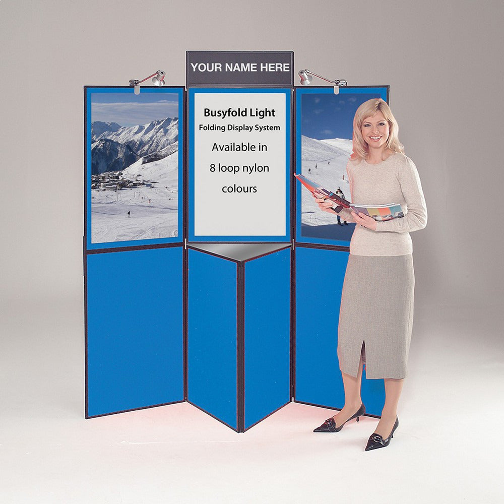 Folding Display System 7Panel R/Blue