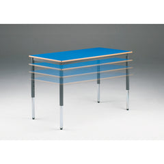 Table Height Adjustable - Blue