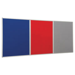 Noticeboard Felt 120X120Cm-Red
