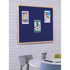 Eco Wood Framed Felt Noticeboard