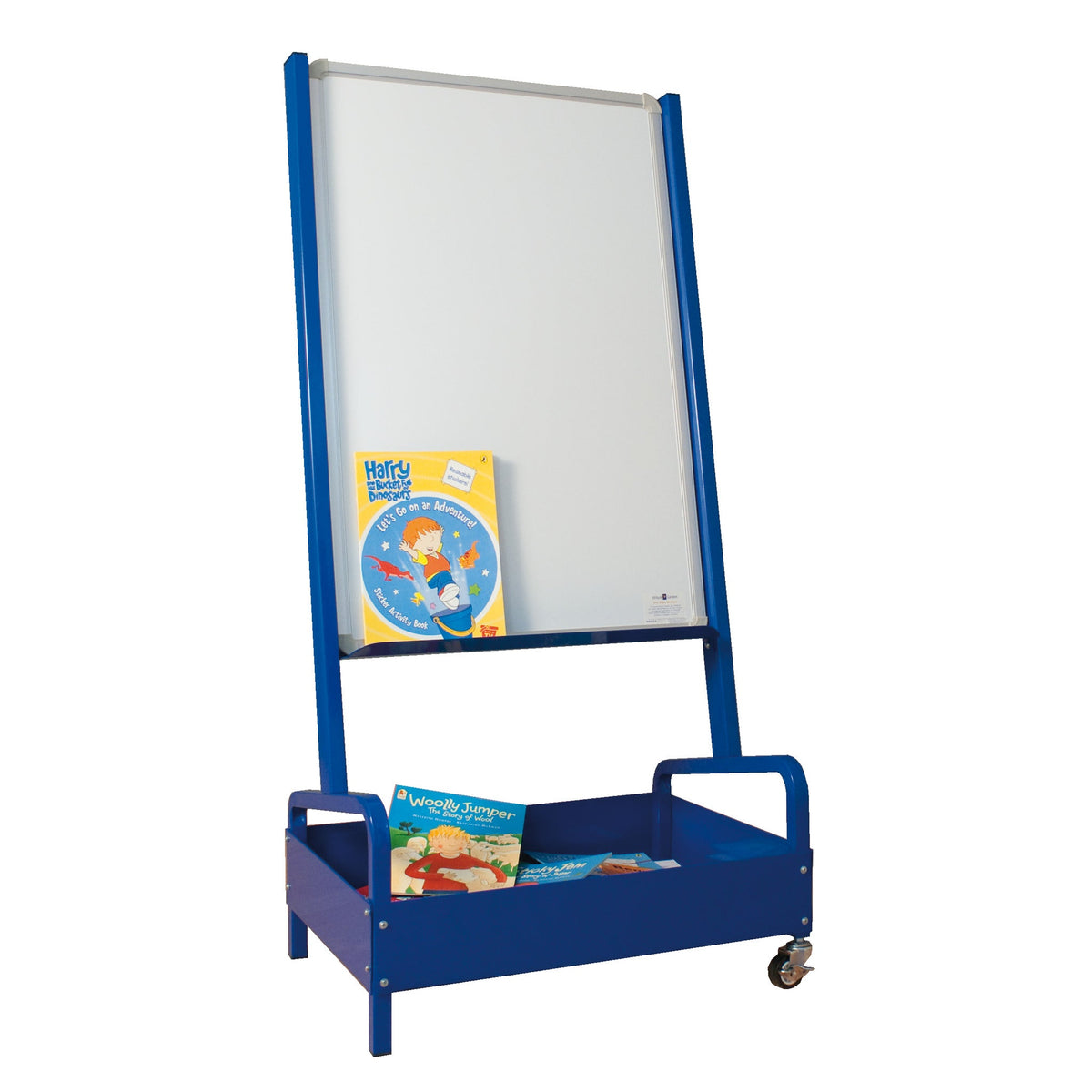 Store/Write B/Bk Board-Red Magnetic