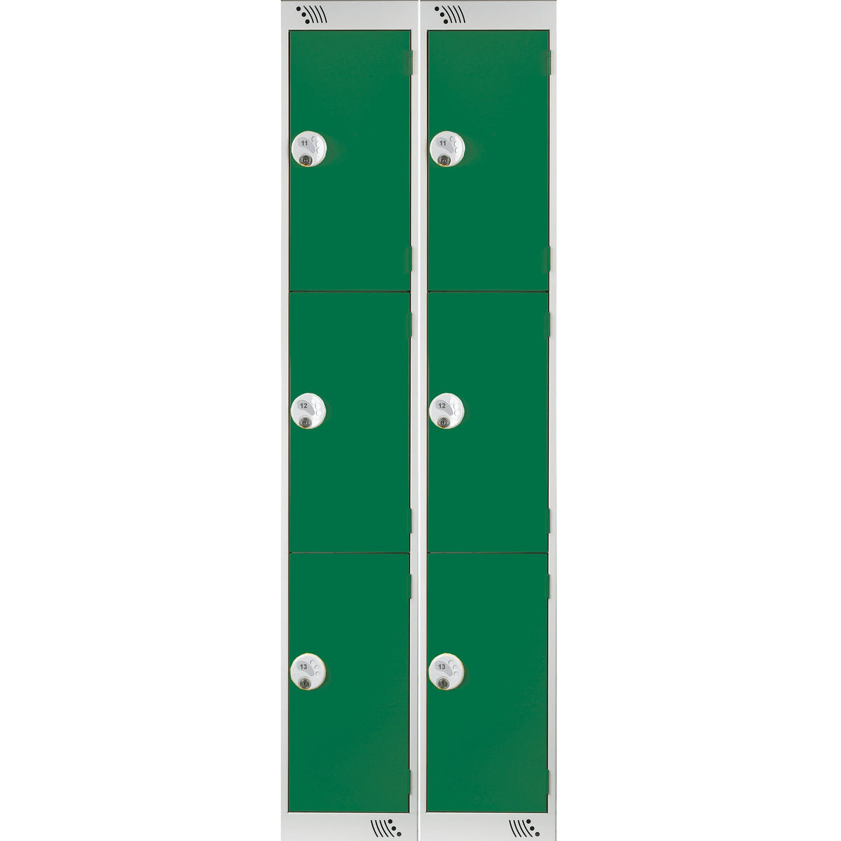 Locker Nest 2 Cam Lock-Keys Green