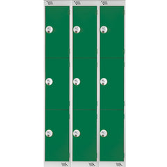 Locker Nest 3 Cam Lock-Keys Green