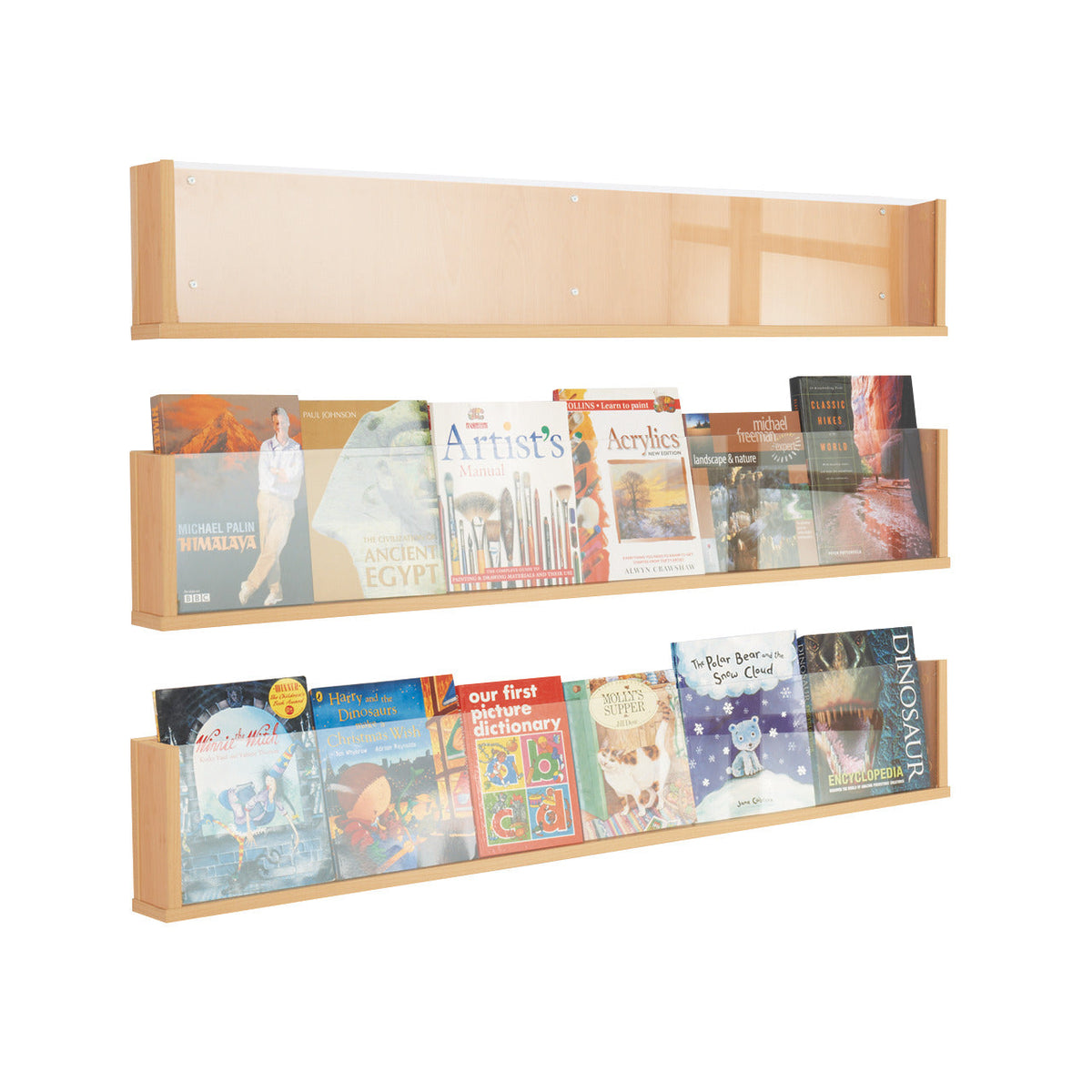 Wall Mount Leaflet Dispenser Pack/3
