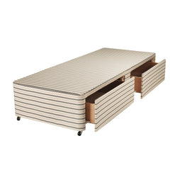 2 Drawer Deep Divan Pvc 900Mm