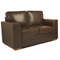 Sbuy Faux Leather 2Seatsofa Ivory