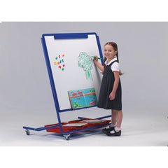 Easel 900X900Mm, One Sided, Blue