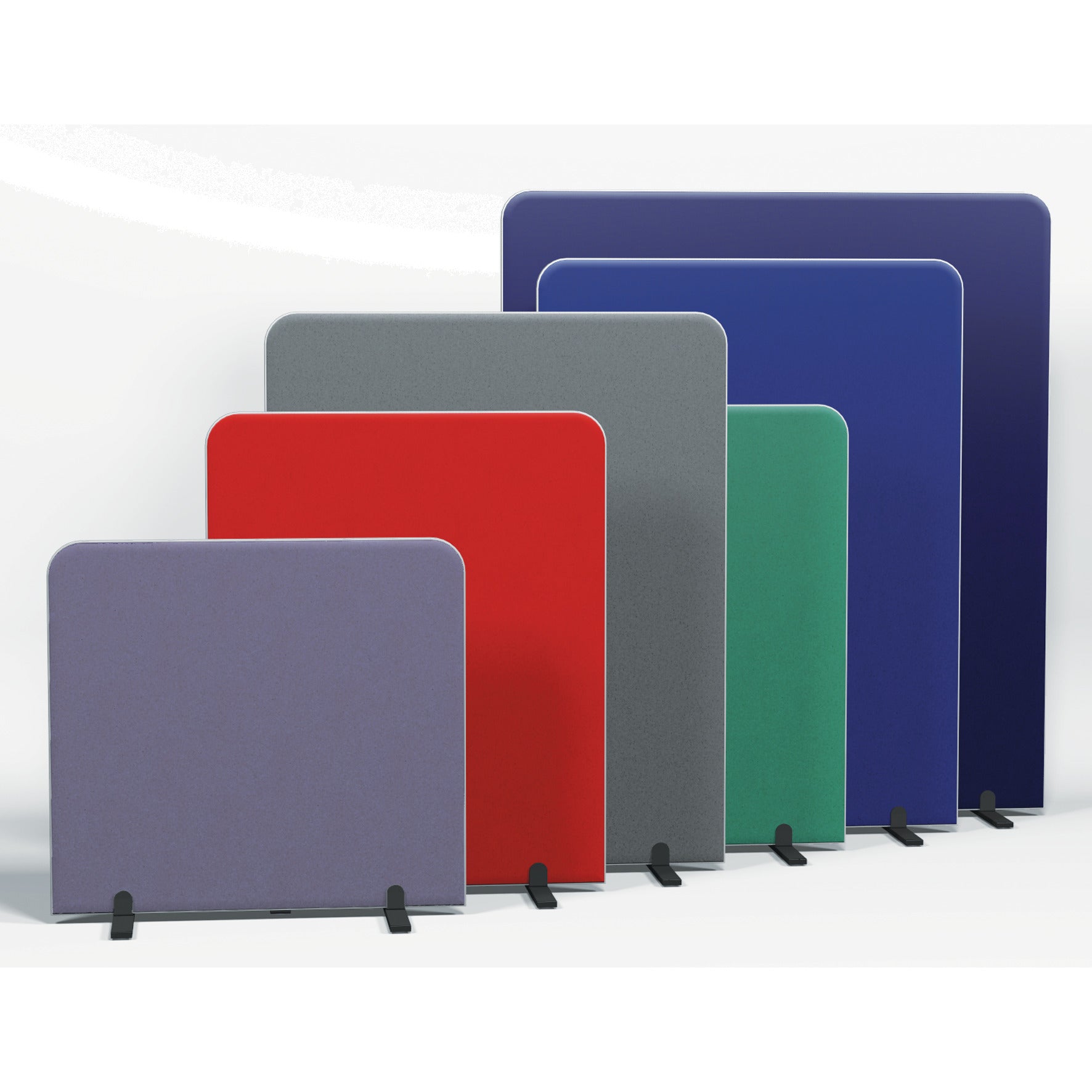 Curved Screen 900X1000 Royl Blue Pk4