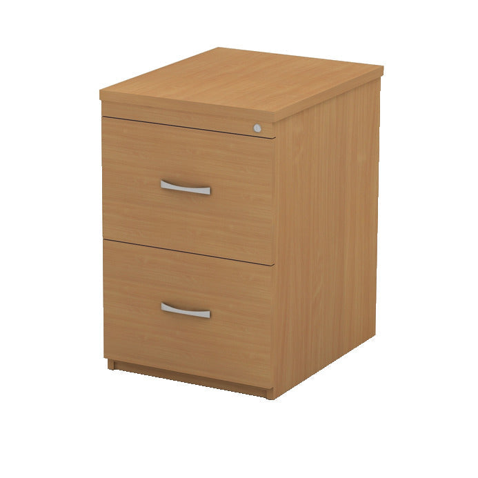 File Cabinet 485X600 St Oak 2Dr 725H