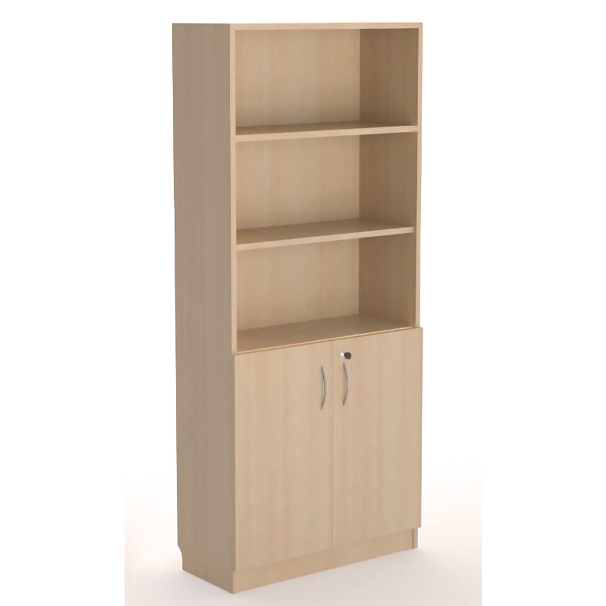 Smartbuy Dbl Dr Bcase 1800 2 Shf Oak