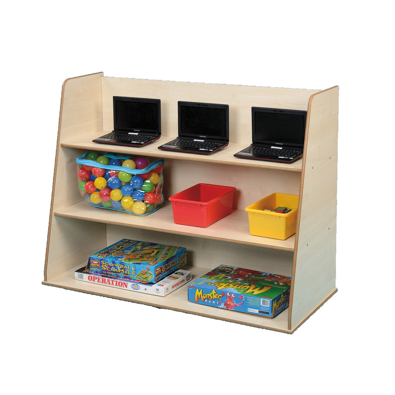 Freestand.Shelf Maple 1230X420X1050