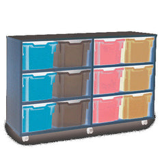 Tray Unit 4 Col. Beech Mobile