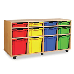 Variety Tray Unit Beech Mobile