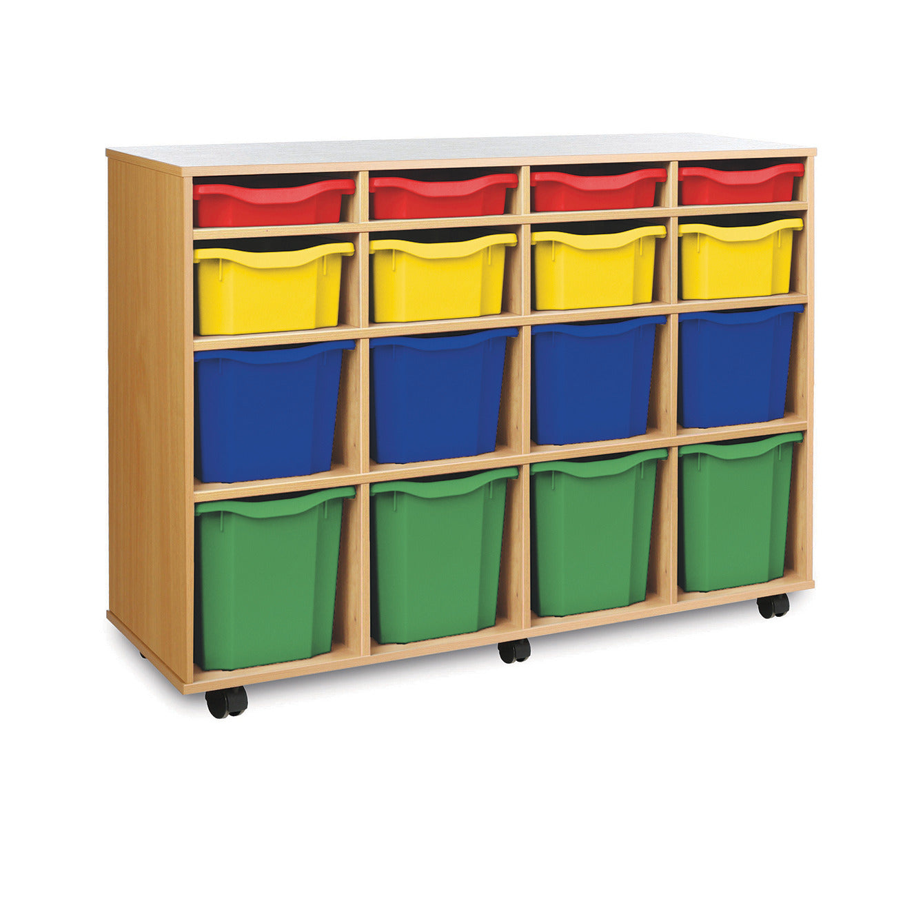 Variety Tray Unit Beech Mobile