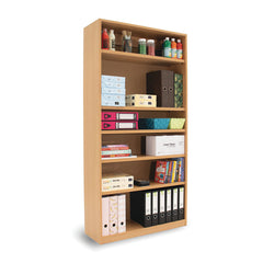 Bookcase Beech Effect 900X302X1800Mm