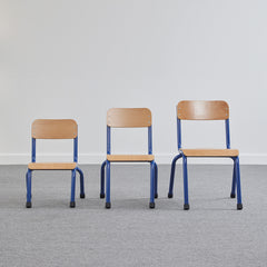 Milan Chairs 260mm height Set of 4 Grey