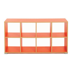 Room Divider 8 Cube Horizontal Lime