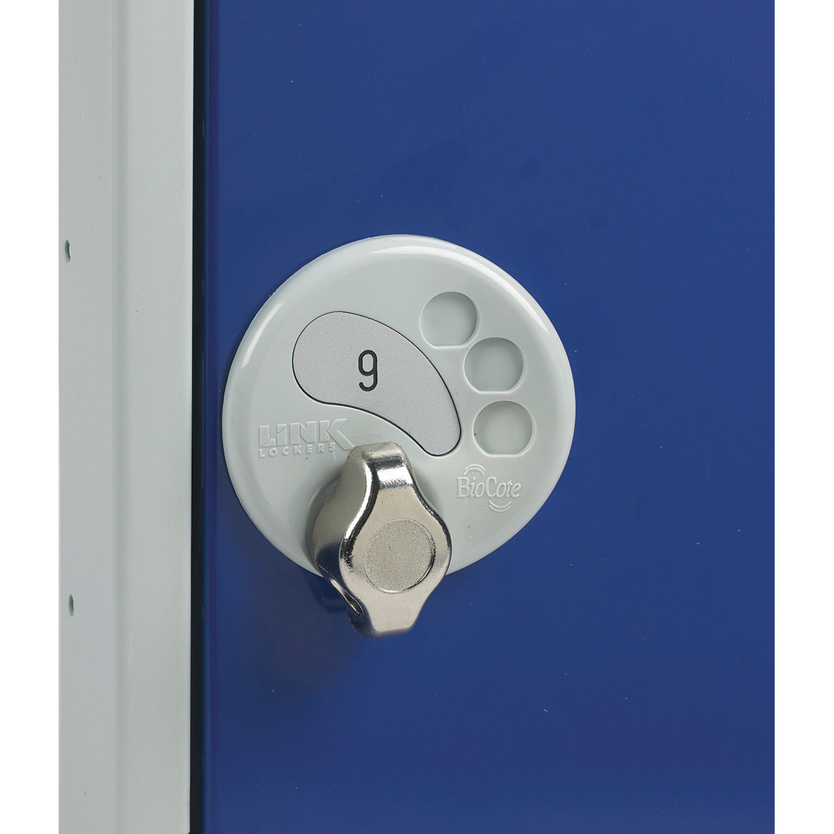 Locker 1 Door Single Bay Blue