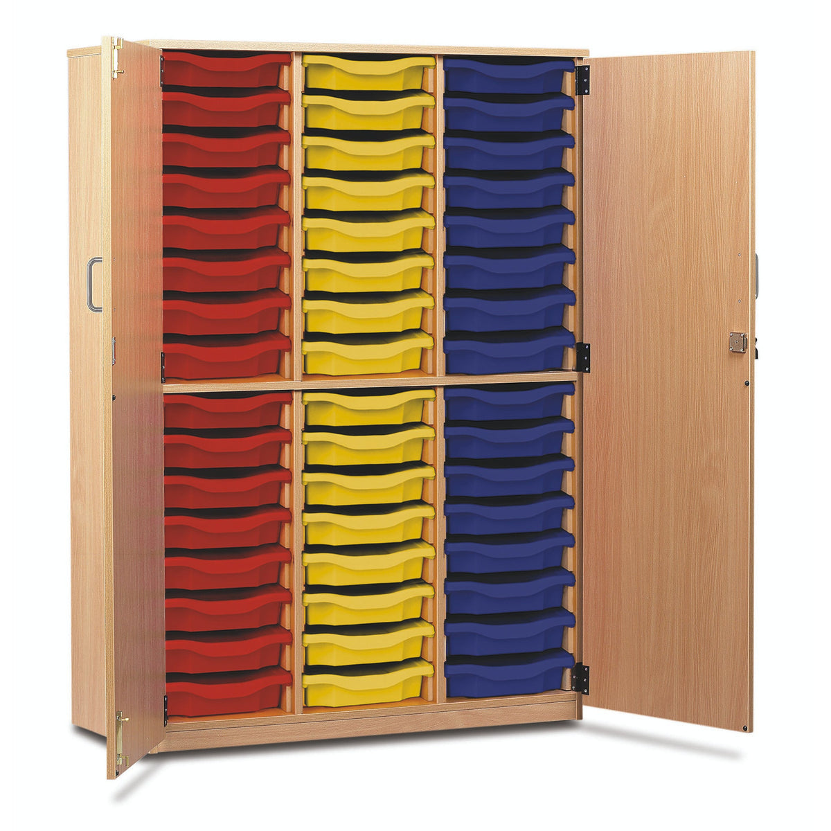 Tray Stock Cupboard With Doors