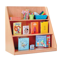 Library 4 Fixed Shelves Beech
