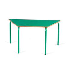 N/Table Trapezoidal 460Mm T/ Green