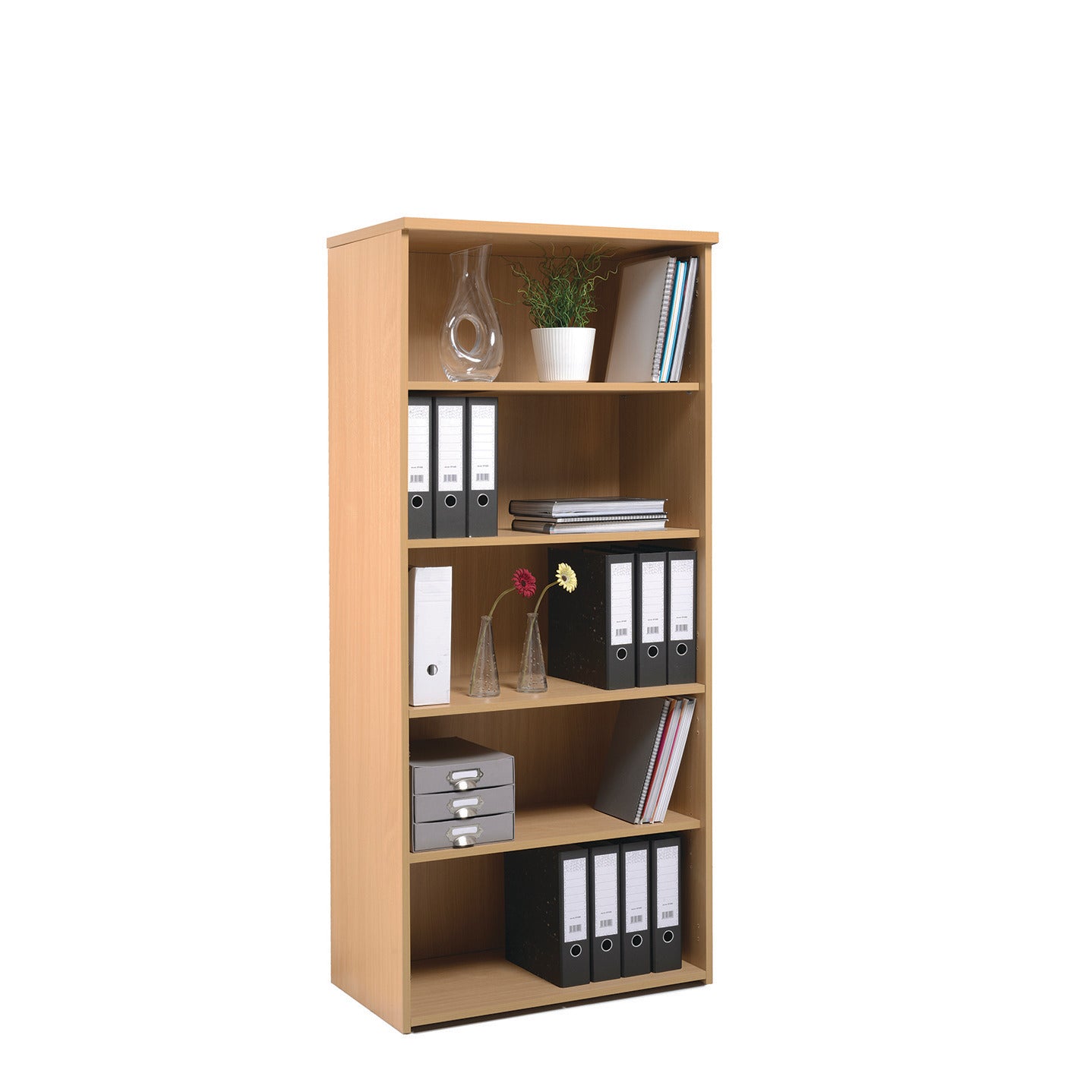 Bookcase 1790H +4 Shlvs Grey