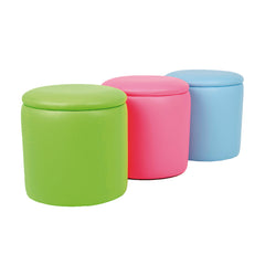 Jun.Round Seating Unit Blue Vinyl