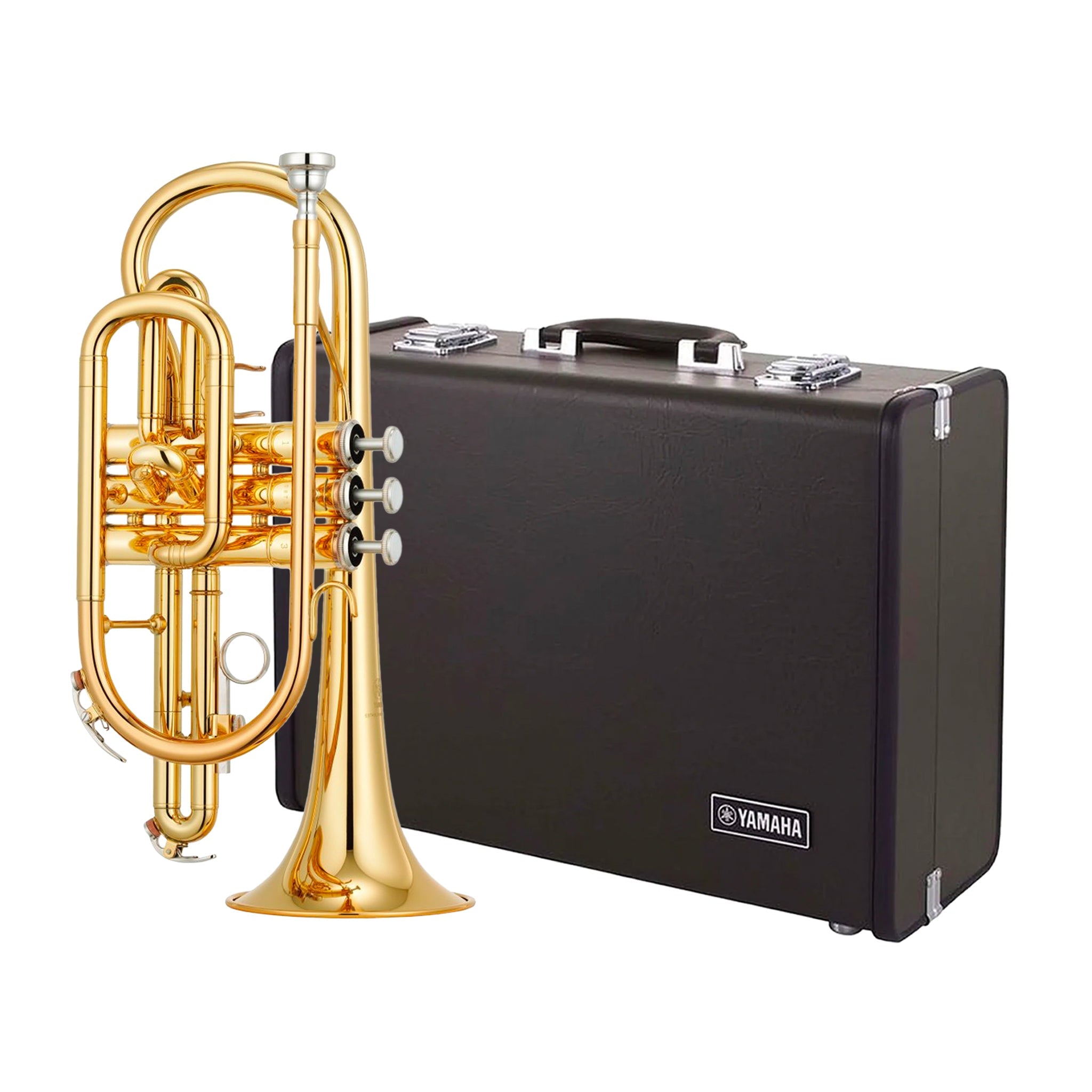 Yamaha YCR2330III student Bb cornet outfit - Gold lacquer