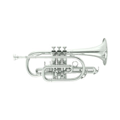 John Packer JP071 student Bb cornet outfit - Silver plated